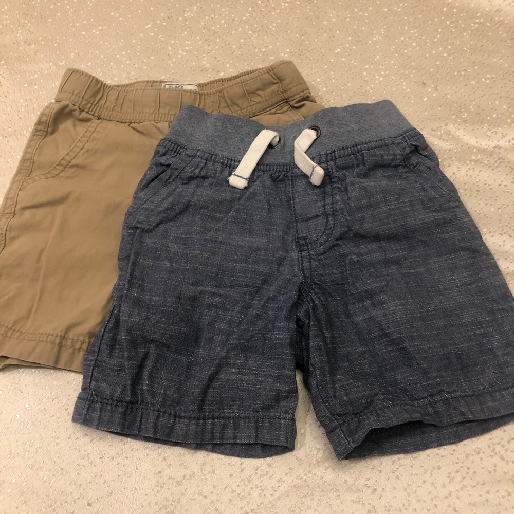 2 pairs toddler boys 2T shorts